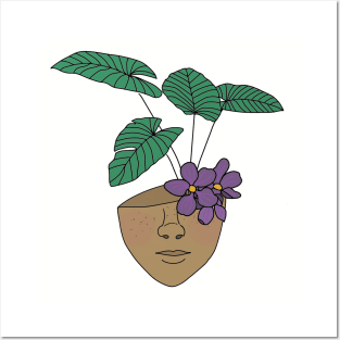 Plant Addict, Plant Mom, Tropical House Plant Lover Posters and Art